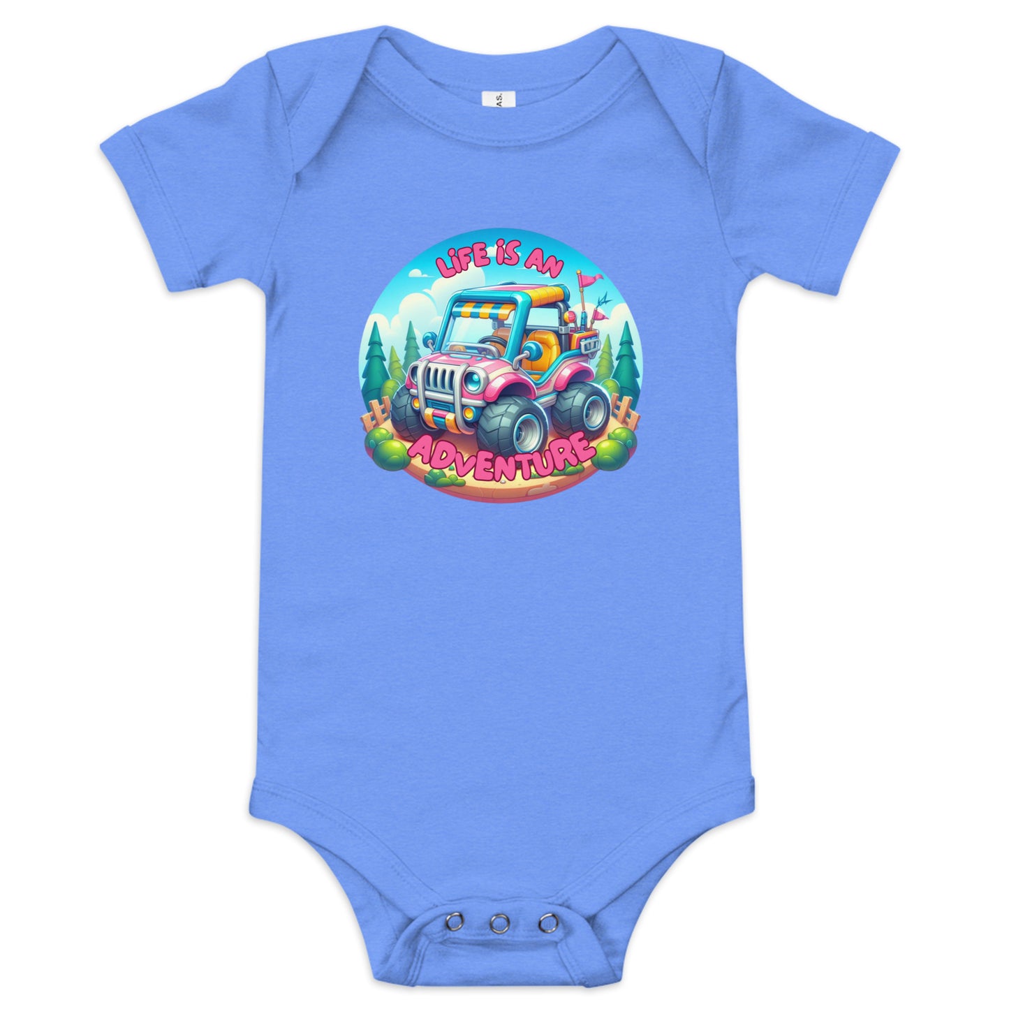 Life is an adventure | Baby short sleeve one piece