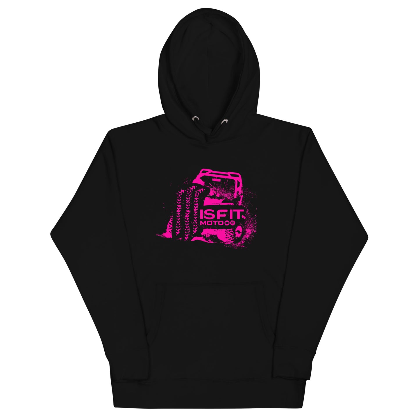 Misfit Moto - Unisex Hoodie (Pink)